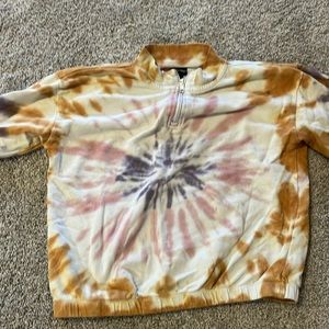 Tie-dye crewneck